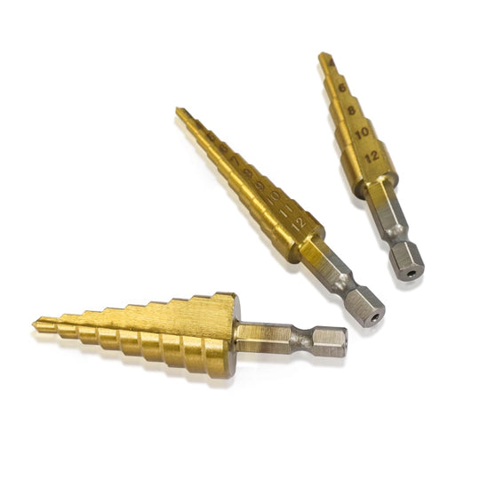 Titanium Gecoate Stappenboor Bellezatravel