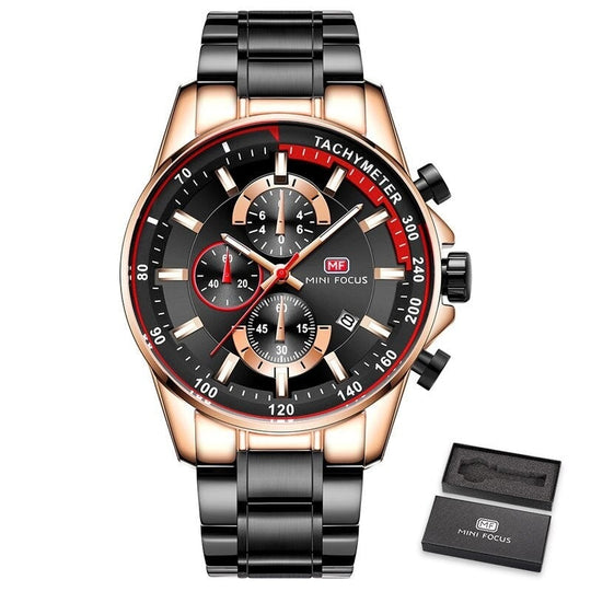 MINI FOCUS | Heren luxe Horloge Belleza