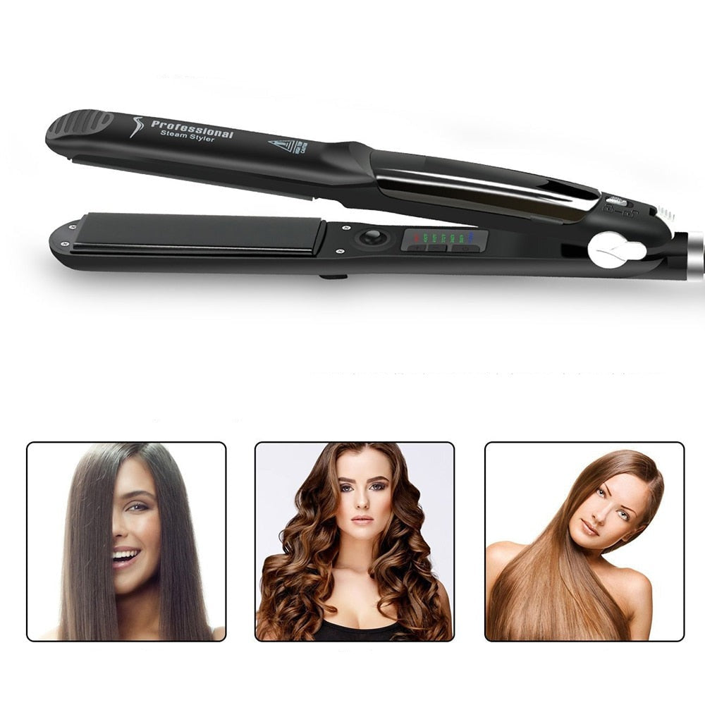 KERAMISCH HAAR STOOM STIJLTANG Belleza