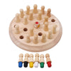 Woodjoy - Kleuren memory (schaakeditie) Belleza