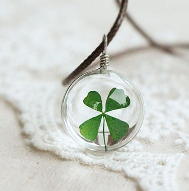 Vierbladige klaver ketting Belleza