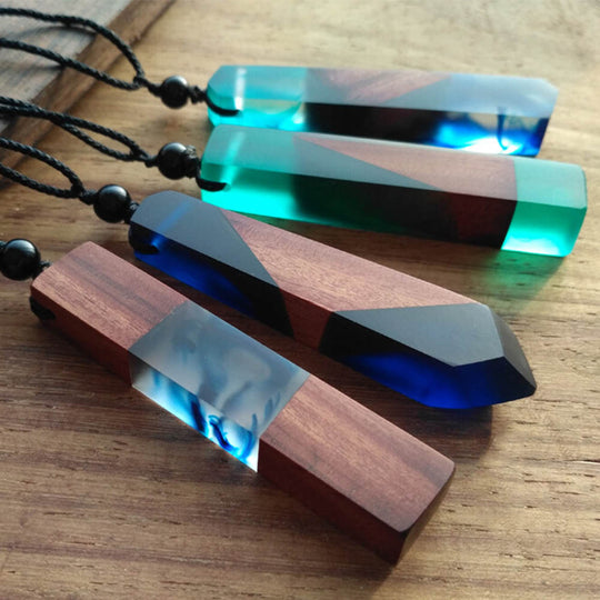 Hout Hars Ketting Belleza