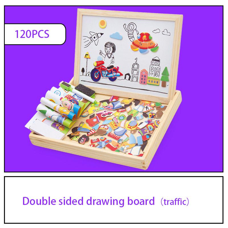 Teken & Puzzel - Educatief Magneetbord Belleza