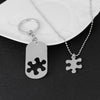 The Love Between Us Will Be Forever and Ever Puzzel Halsketting Belleza