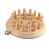 Woodjoy - Kleuren memory (schaakeditie) Belleza