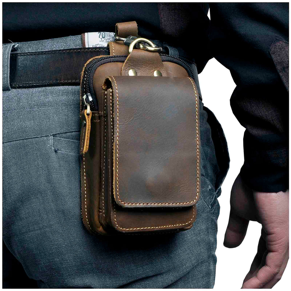 Echt Lederen Heren Waist Bag Belleza
