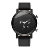 Lederen Sport Chrono Horloge Belleza