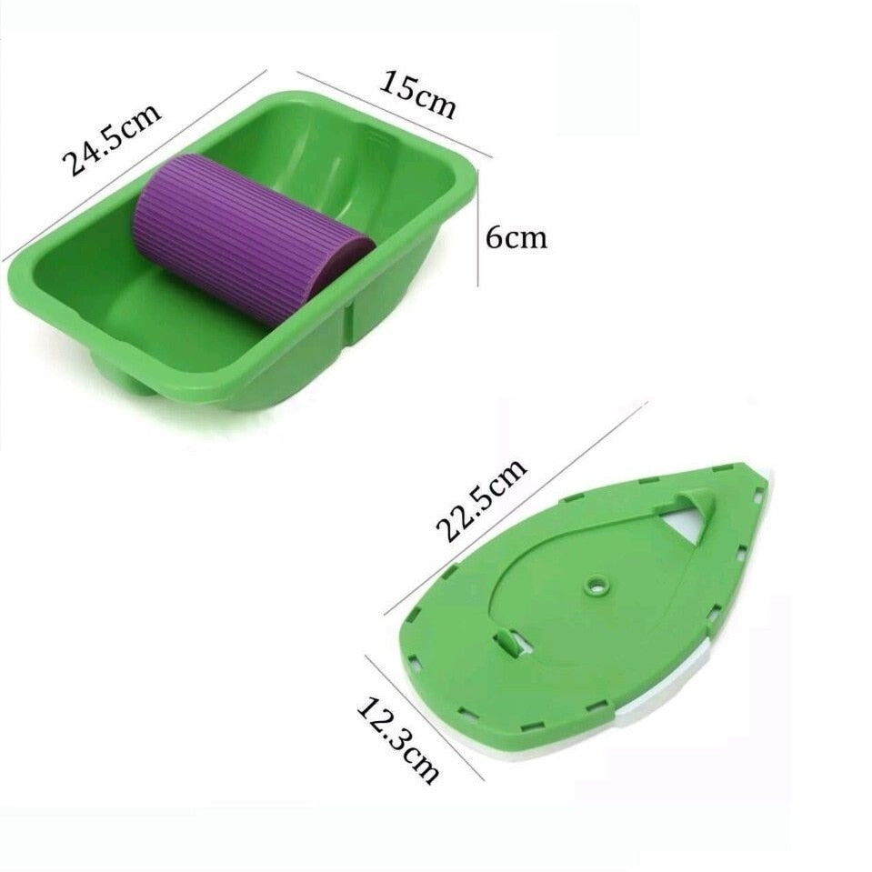 Multifunctionele Verfroller en Spons Set Belleza