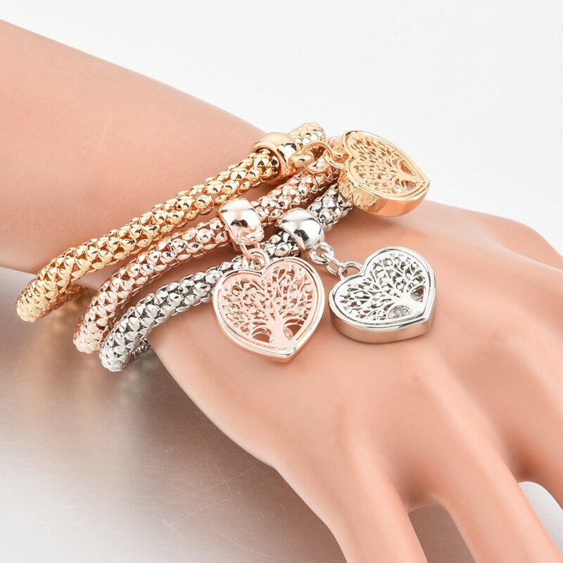 Tree of Life Armband (hartjesvorm) Belleza