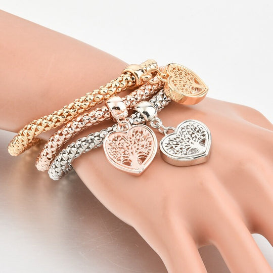 Tree of Life Armband (hartjesvorm) Belleza