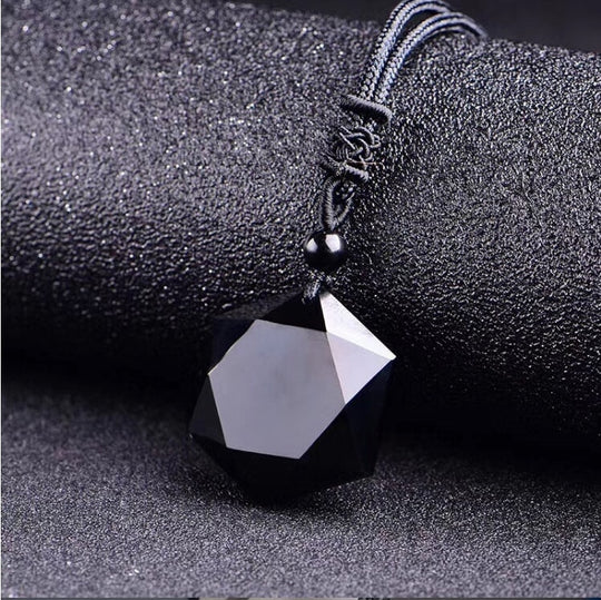 Obsidiaan Tibetaanse metafysische ketting Belleza