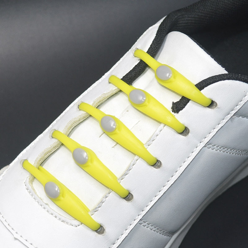 No-Tie Silicone Schoenveters (16 stuks/verpakking)