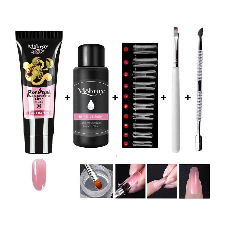 Luxe Poly Gel Nagel Kit