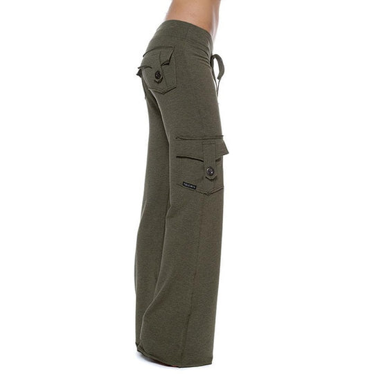 Vrouwen Bootleg Cargo Broek Belleza