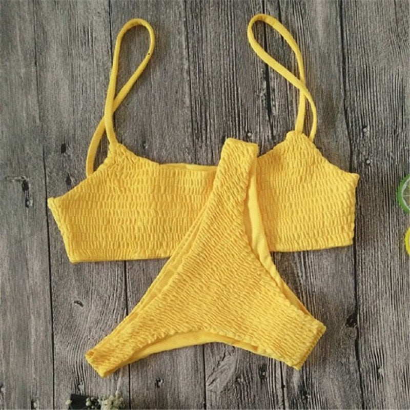 Bikiniset met plooien Belleza