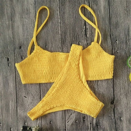 Bikiniset met plooien Belleza