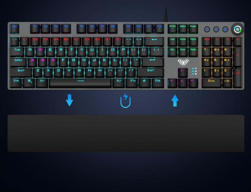 Mechanisch bedraad gaming toetsenbord Belleza