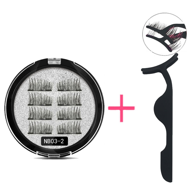 Dubbel Magnetische Wimpers Belleza