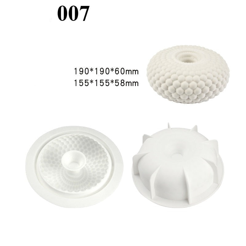 3D Silicone Dessert Vormen Belleza