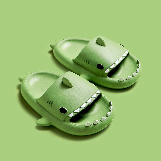 Baby en kinder slippers met haai Belleza