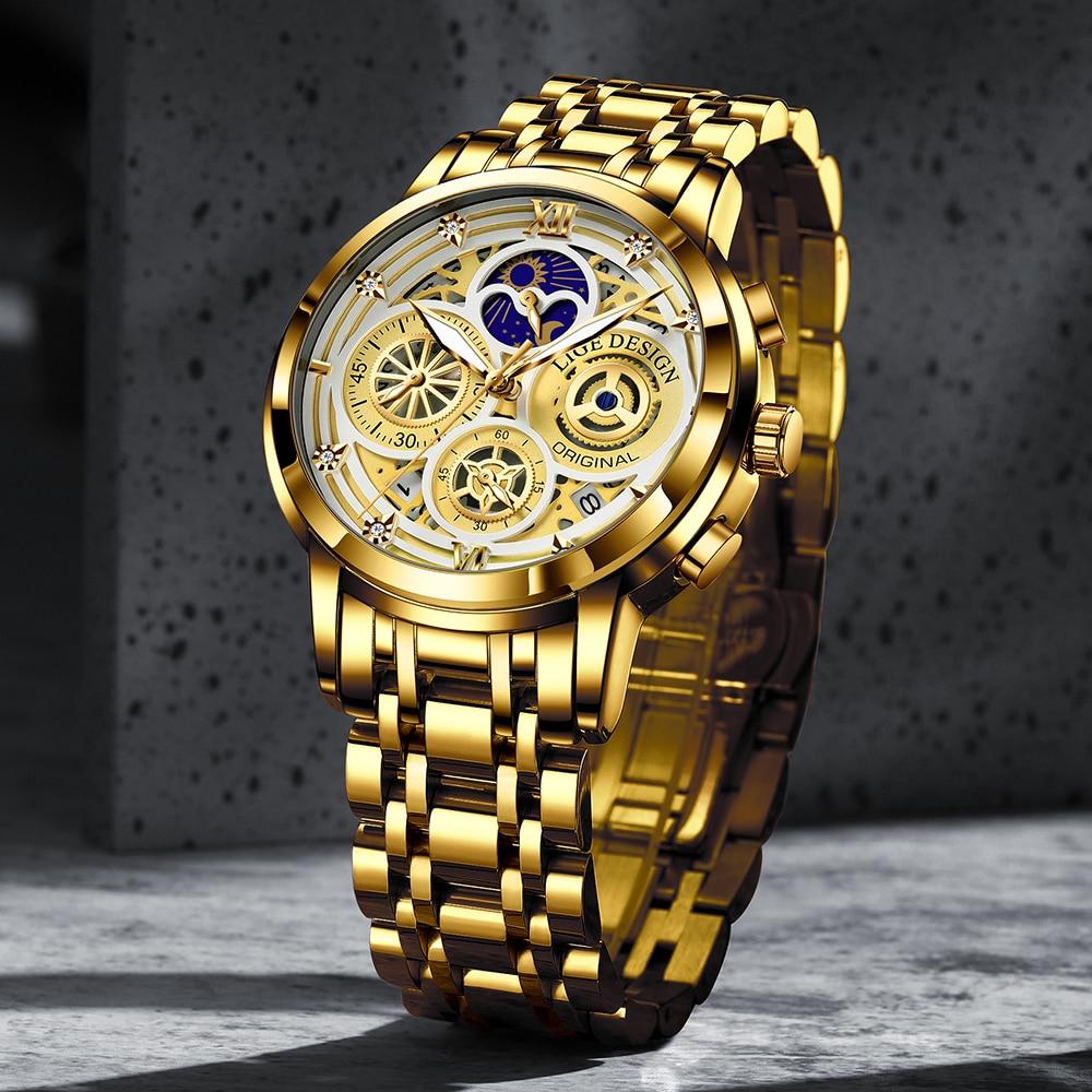 Herenhorloge Luxe Chronograaf Belleza