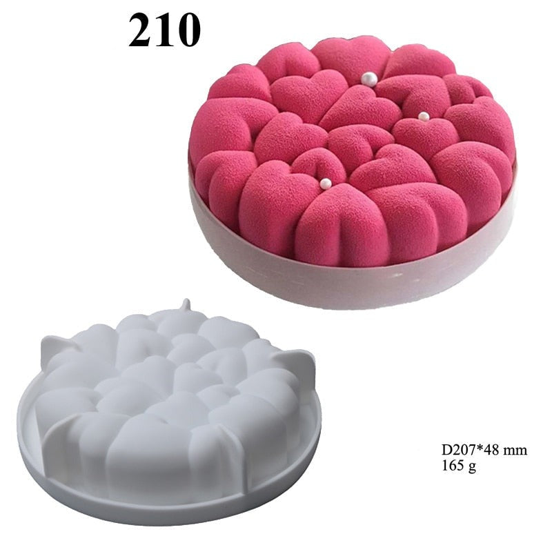 3D Silicone Dessert Vormen Belleza