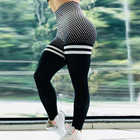 Hoge taille legging met print Belleza
