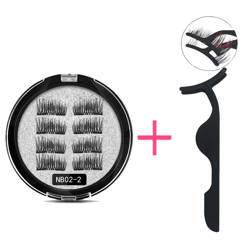 Dubbel Magnetische Wimpers Belleza