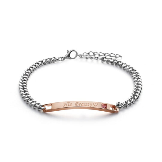 His Beauty and Her Beast Armband Belleza
