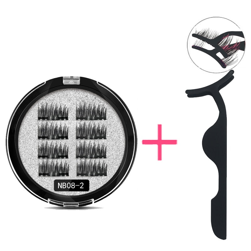 Dubbel Magnetische Wimpers Belleza