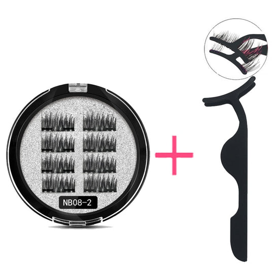 Dubbel Magnetische Wimpers Belleza