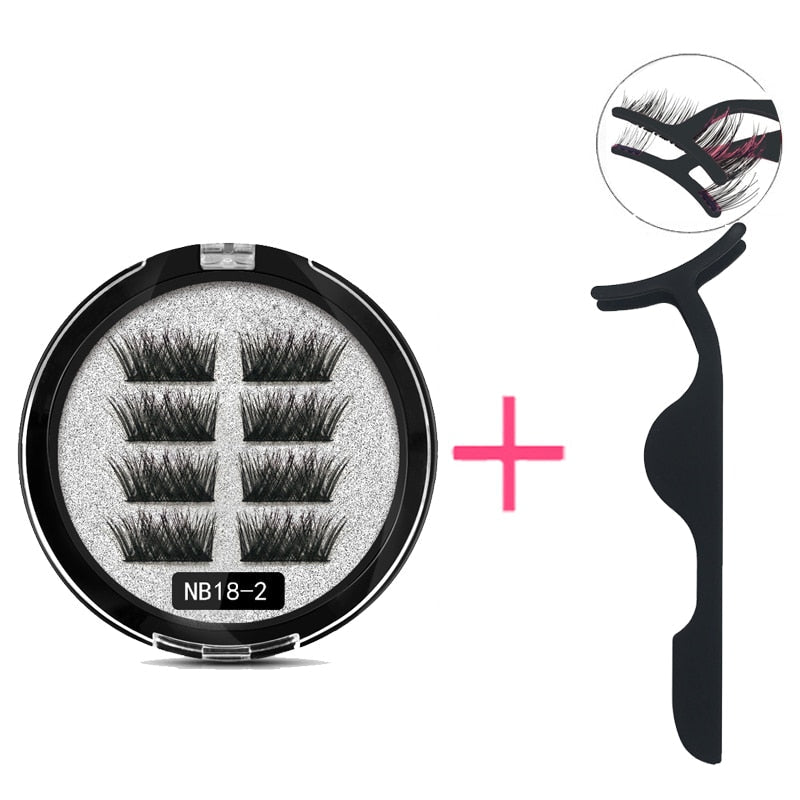 Dubbel Magnetische Wimpers Belleza