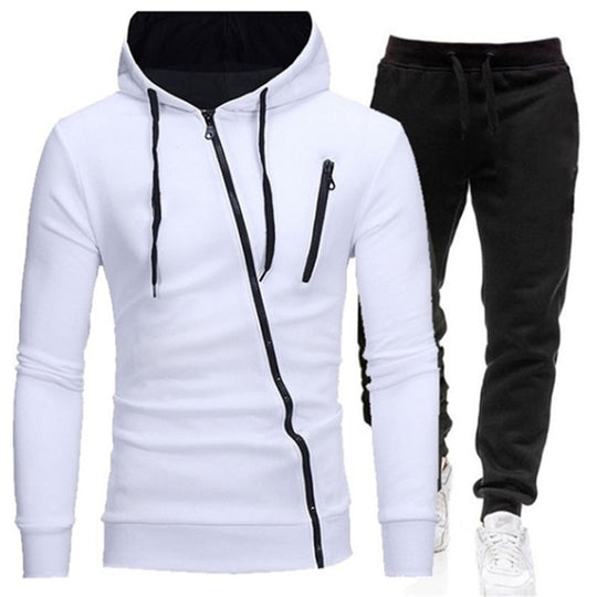 Oblique Ritsen Mannen Trainingspak Belleza
