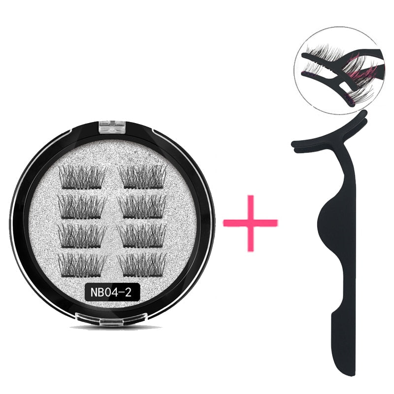 Dubbel Magnetische Wimpers Belleza