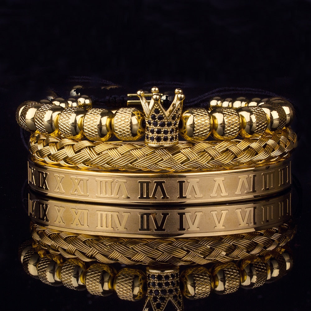 Luxe Kroon Armband Set Belleza