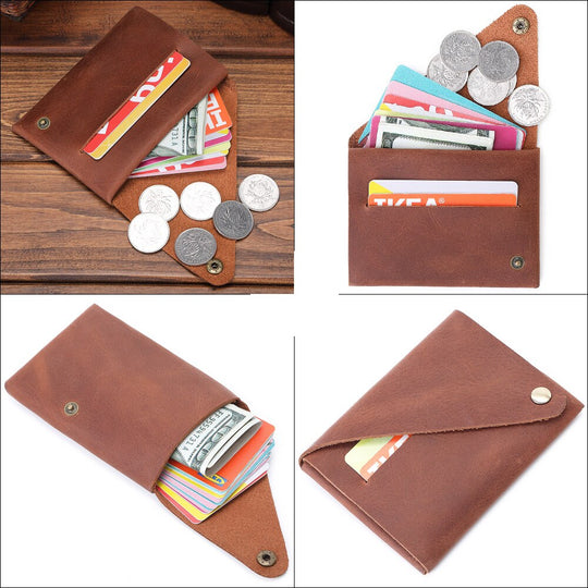 Minimalistische Slim Leren Pasjes Portemonnee