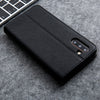 Magnetische Flip Leren Telefoon Beschermer