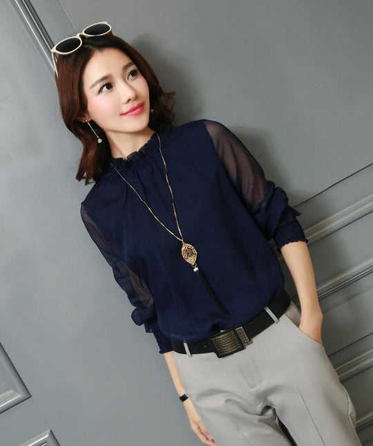 Elegante Chiffon Blouse Belleza