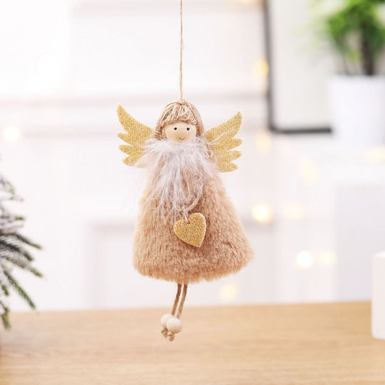 Handgemaakte Kerstengel Ornamenten Belleza
