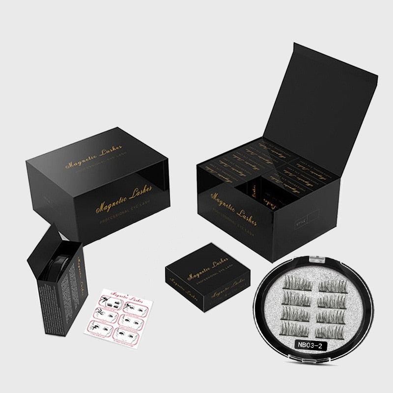 Dubbel Magnetische Wimpers Belleza