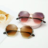 Randloze Rhinestone Zonnebril Belleza