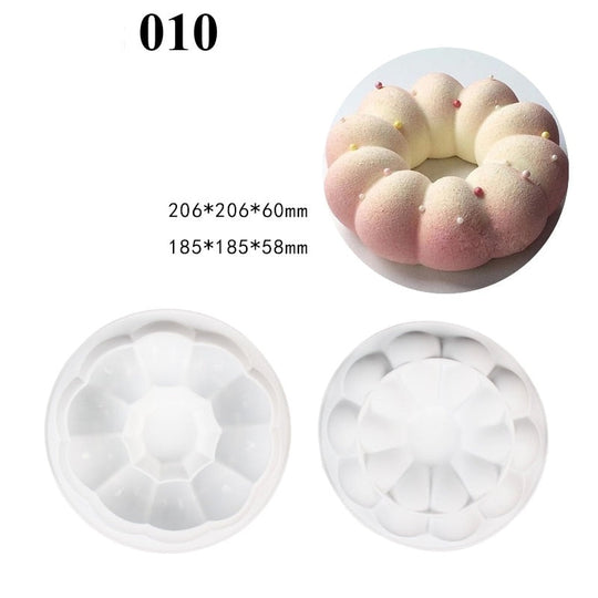 3D Silicone Dessert Vormen Belleza