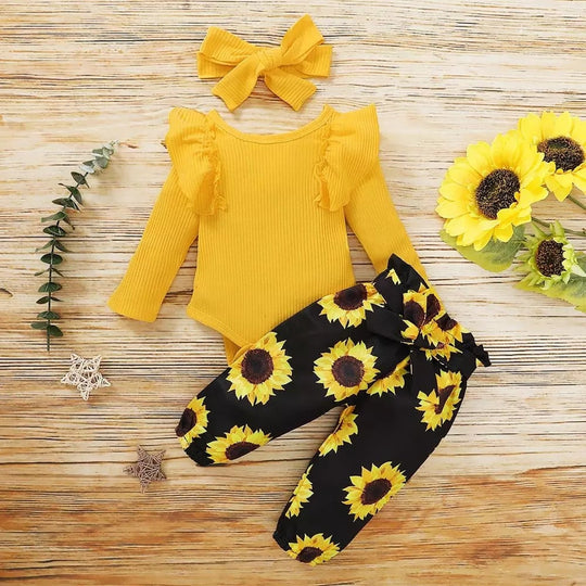 Baby zonnebloemen set Belleza