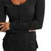Kanten Shirt Lange Mouw Belleza