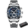 Curren Business Chronograafhorloge Belleza