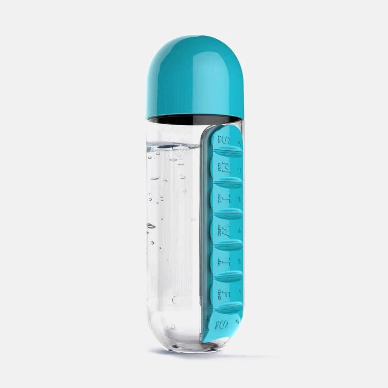 600Ml Pillendoos Waterfles