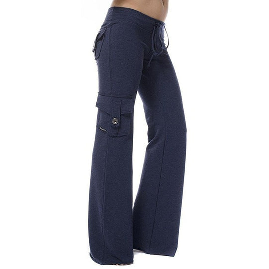 Vrouwen Bootleg Cargo Broek Belleza