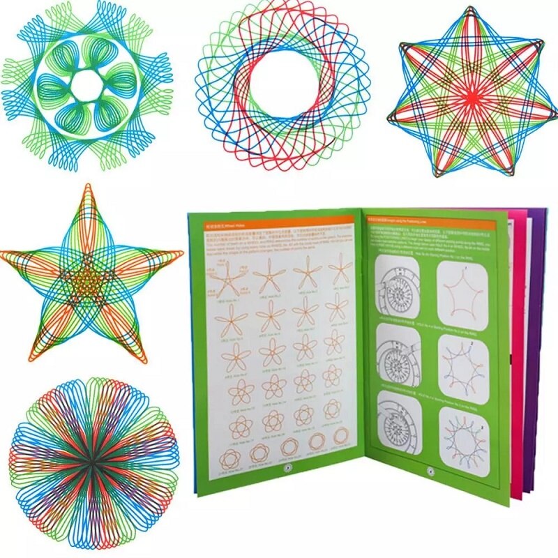 Leerzame Spirograph tekentool Ultra deluxe kit - De klassieker is terug!