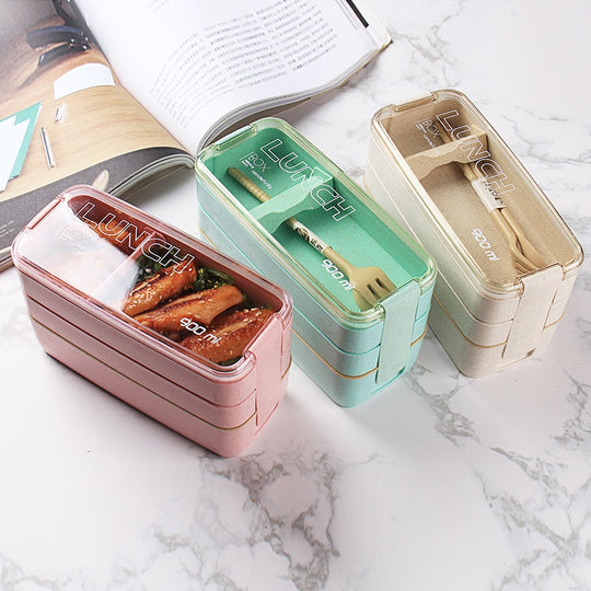 3-laags Bento Box