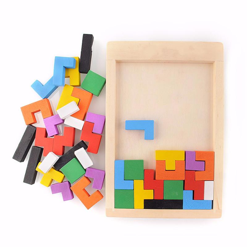 Tetris Houten Puzzel Belleza